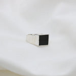 Load image into Gallery viewer, BLACK ONYX SIGNET RING