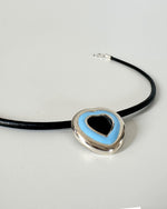 Load image into Gallery viewer, Heart Choker Necklace