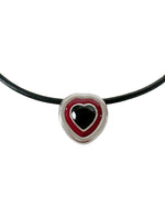 Load image into Gallery viewer, Heart Choker Necklace