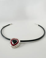 Load image into Gallery viewer, Heart Choker Necklace