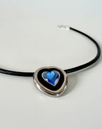 Load image into Gallery viewer, Heart Choker Necklace