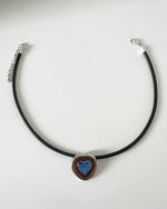 Load image into Gallery viewer, Heart Choker Necklace
