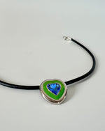 Load image into Gallery viewer, Heart Choker Necklace