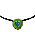 Load image into Gallery viewer, Heart Choker Necklace