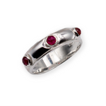 Load image into Gallery viewer, PINK TOURMALINE SAUCER RING