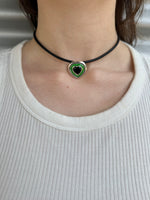 Load image into Gallery viewer, Heart Choker Necklace