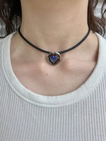 Load image into Gallery viewer, Heart Choker Necklace