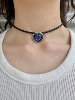 Load image into Gallery viewer, Heart Choker Necklace