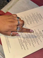 Load image into Gallery viewer, BLACK ONYX BLING RING