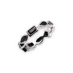 Load image into Gallery viewer, BLACK ONYX BLING RING