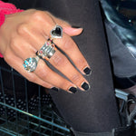 Load image into Gallery viewer, PINK TOURMALINE SAUCER RING