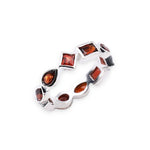 Load image into Gallery viewer, GARNET BLING RING
