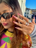 Load image into Gallery viewer, LAPIS SAUCER RING