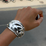 Textured Cuff Bracelet