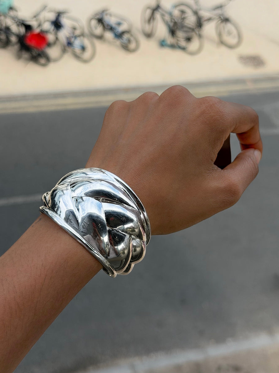 Textured Cuff Bracelet