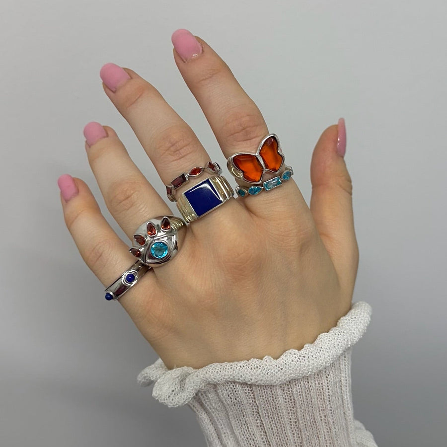LAPIS SIGNET RING