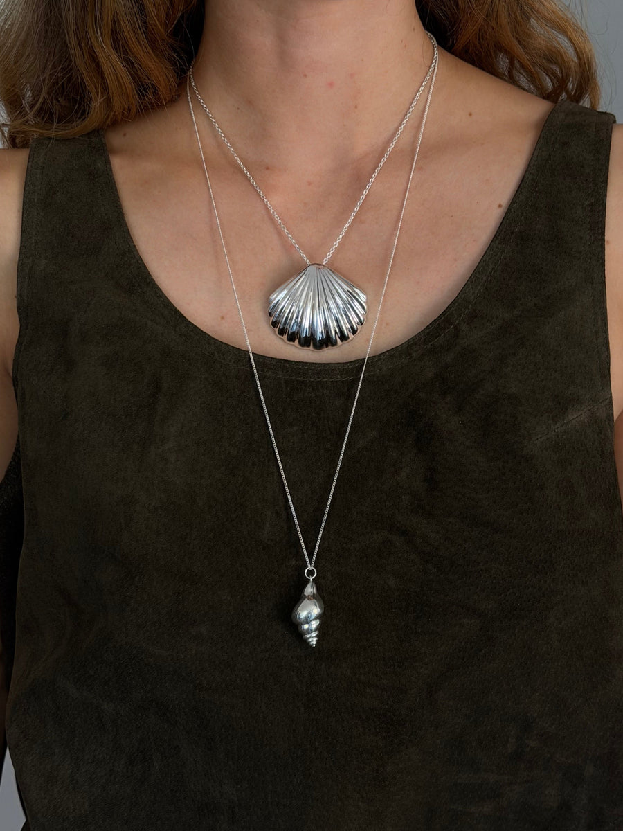 Conch Shell long Necklace
