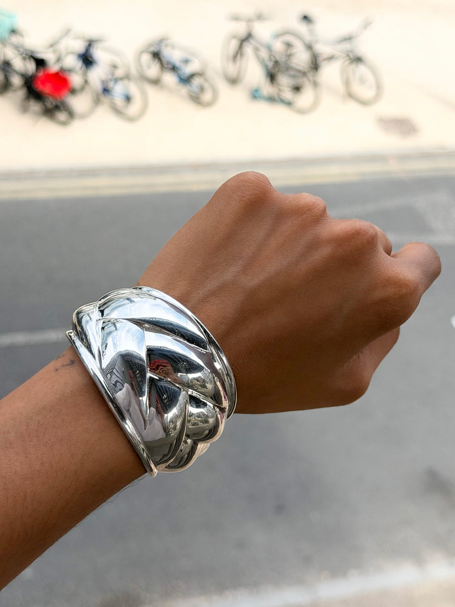 Textured Cuff Bracelet