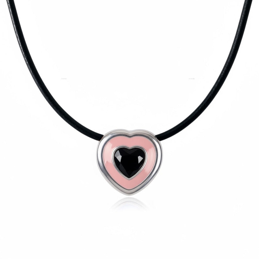 Heart Choker Necklace