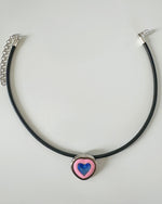Load image into Gallery viewer, Heart Choker Necklace
