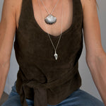 Conch Shell long Necklace