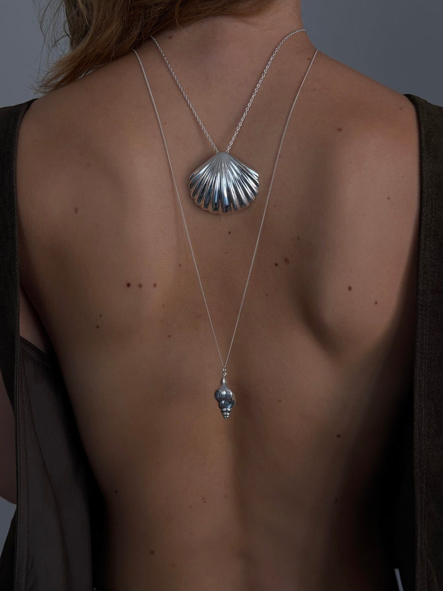 Conch Shell long Necklace