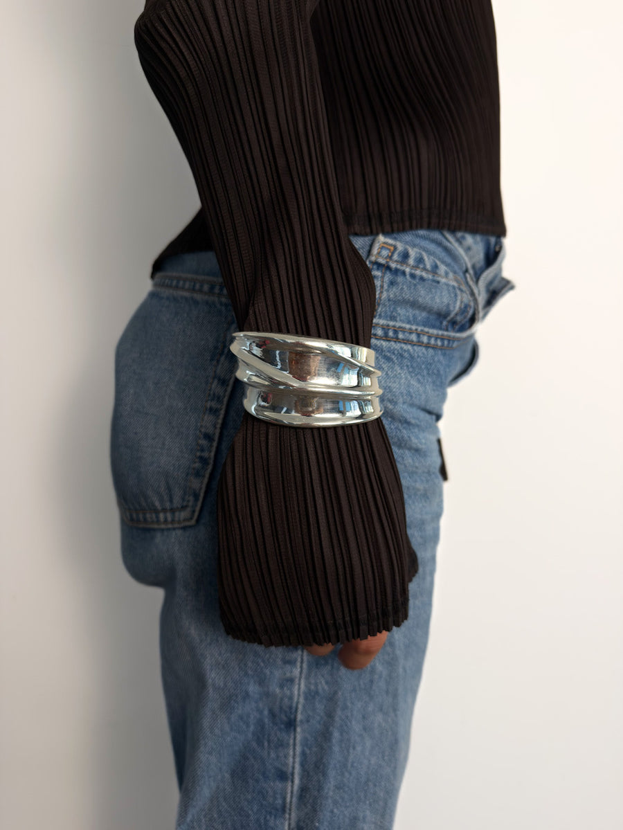 Wave Cuff Bracelet