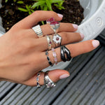 PINK BLING RING