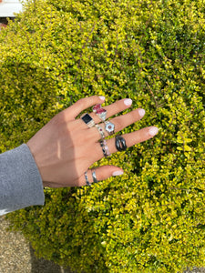 FLOWER BLOSSOM PINK RING