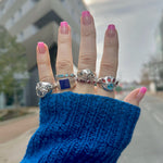 LAPIS SIGNET RING