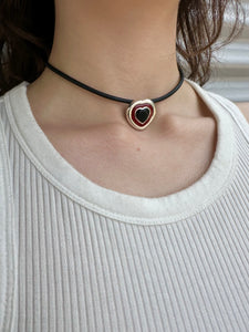 Heart Choker Necklace