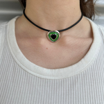Heart Choker Necklace