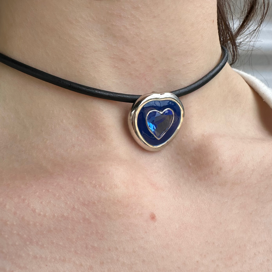 Heart Choker Necklace