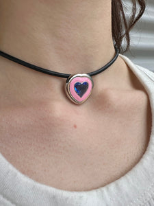 Heart Choker Necklace