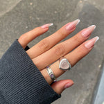 CANDY FLOSS HEART RING