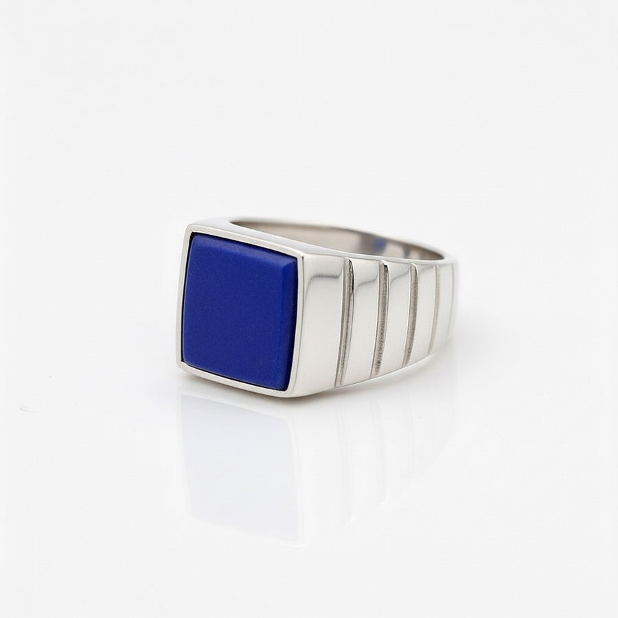 LAPIS SIGNET RING