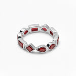 GARNET BLING RING