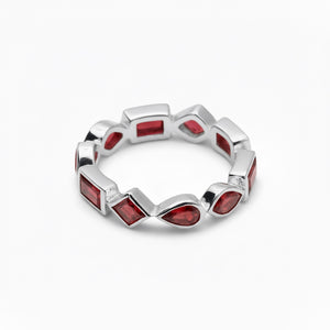 GARNET BLING RING