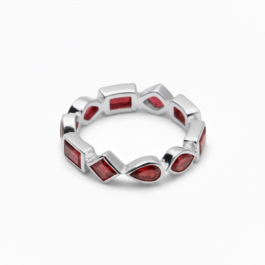 GARNET BLING RING