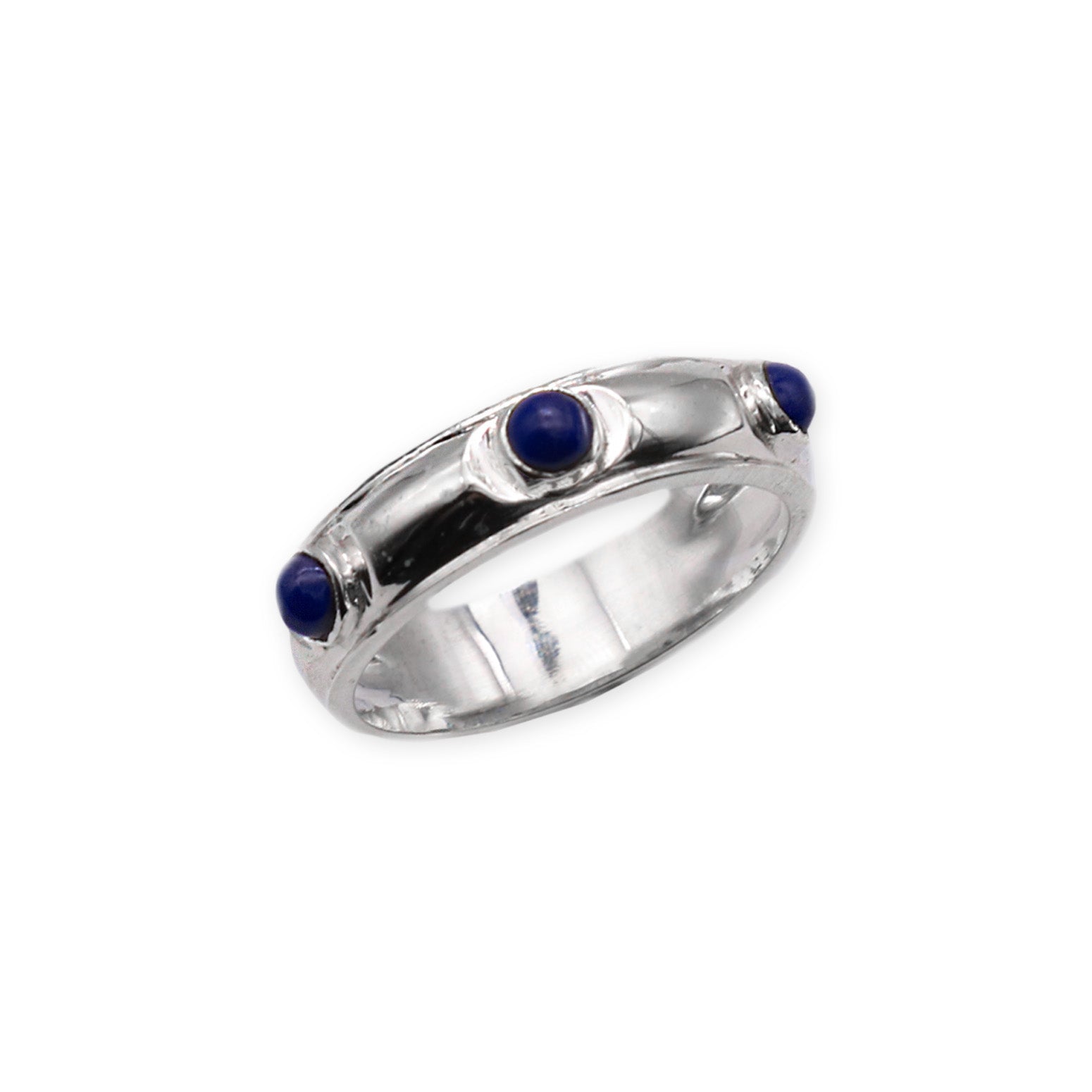 LAPIS SAUCER RING