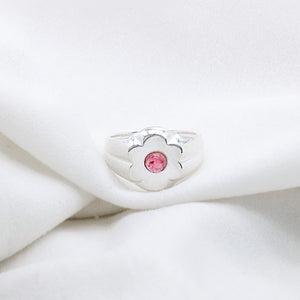 FLOWER BLOSSOM PINK RING