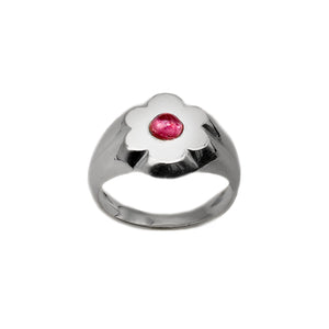 FLOWER BLOSSOM PINK RING