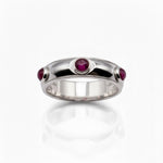 PINK TOURMALINE SAUCER RING