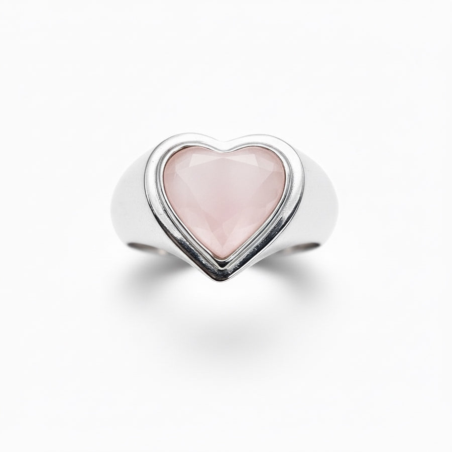 CANDY FLOSS HEART RING