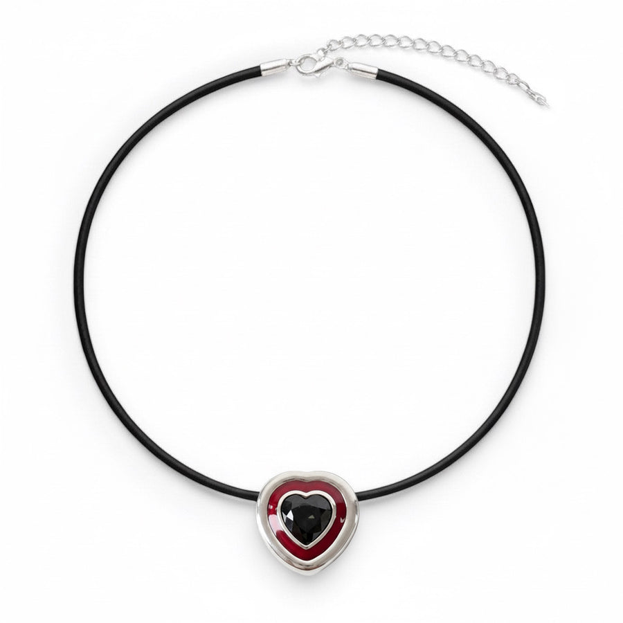 Heart Choker Necklace