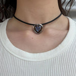 Heart Choker Necklace