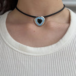 Heart Choker Necklace