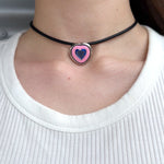 Heart Choker Necklace