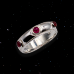 Load image into Gallery viewer, PINK TOURMALINE SAUCER RING
